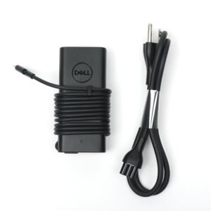 Dell 65W USB-C Laptop Charger,Latitude 5400 5410 5420 5430 5440 5450 Power AC Adapter with Power Cord Cable, Black, HA65NM190