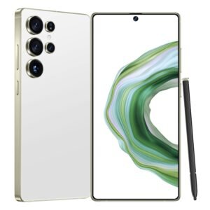 I25 Ultra Smartphone 12+512GB | Android 14 | Snapdragon 8 Gen 3 | 68MP+108MP Dual Camera | 7000mAh Battery | 6.99" FHD+ Display | Outperform Competitors in Speed & Power (White)