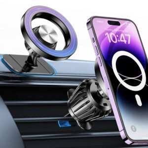 Kaistyle for Magsafe Car Mount【20 Strong Magnets】 Magnetic Phone Holder for Car Phone Holder Mount Dash Cell Phone Holders for Your Car Accessories for Women Men for iPhone 17 Pro Max 16 15 14 13 12