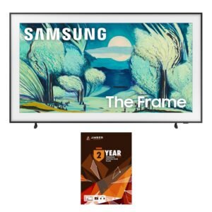 SAMSUNG QN65LS03FAFXZA 65 Inch The Frame QLED 4K Art Mode Vision AI Smart TV with 2 Year Amber Protection Plan (2025)