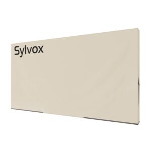 SYLVOX Outdoor TV Cover, 600D TV Cover for 50 to 55 inches TV, Waterproof, Weatherproof and Dust-Proof TV Screen Cover with Remote Control Pocket, Perfect for outdoor TV protection, Khaki