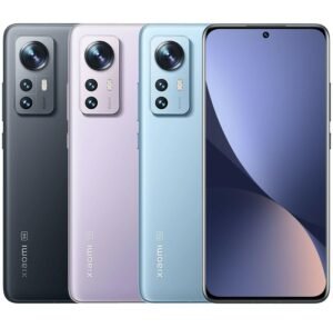 Xiaomi 12 5G + 4G LTE 256GB + 8GB Snapdragon® 8 Gen 1 Global Unlocked 50MP Pro Grade Camera (Not for Verizon Boost At&T Cricket Straight) + (w/Fast Car Charger Bundle) (Gray)