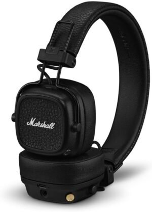 Marshall Major V On-Ear Wireless Bluetooth Headphones - Black