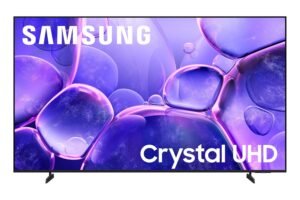 Samsung 85-Inch Class Crystal UHD U8000F 4K Smart TV (2025 Model) Endless Free Content, Crystal Processor 4K, MetalStream Design, Knox Security, Alexa Built-in