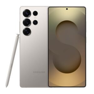 Samsung Galaxy S25 Ultra, 256GB Smartphone, Unlocked Android, AI Night Mode Camera, Snapdragon 8 Elite Fast Processor, 5000mAh Battery, Built-in S Pen, 2025, US 1 Yr Warranty, Titanium Gray