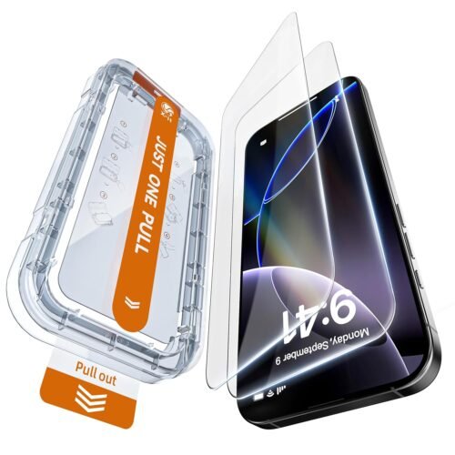2 Pack AR Screen Protector for iPhone 17 6.3″ with Auto-Alignment Kit, Anti-Reflective, Auto Dust