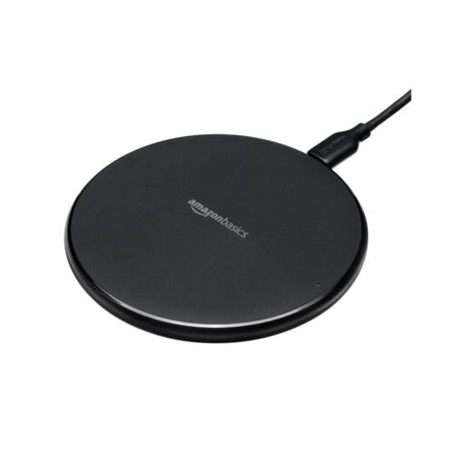 Amazon Basics 15W Qi Certified Wireless Charging Pad for iPhone