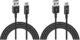 Amazon Basics USB-C to USB-A 2.0 Fast Charger Cable, 480Mbps Speed, USB-IF Certified, for Apple