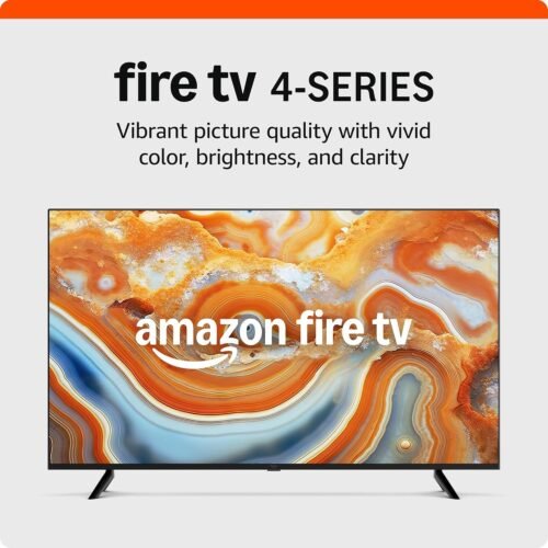 Amazon Fire TV 50″ 4-Series 4K UHD smart TV, stream live TV without cable, 2024