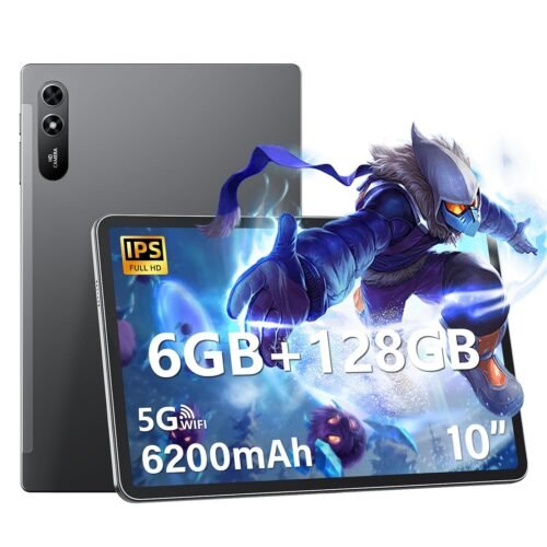 Android Tablet 10.51 Inch with 6GB RAM 128GB ROM, Octa-Core