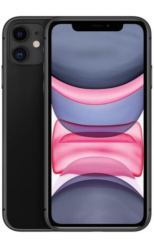 Apple iPhone 11, 64GB, Black – Unlocked (Renewed)