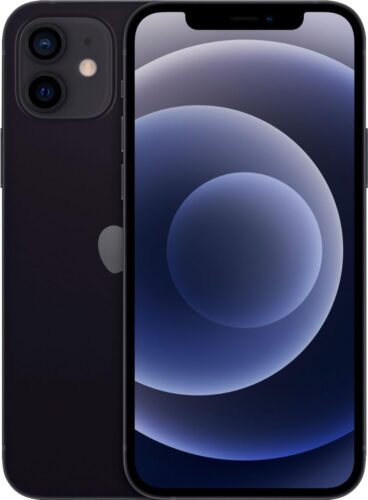Apple iPhone 12, 64GB, Black – Fully Unlocked (Renewed)