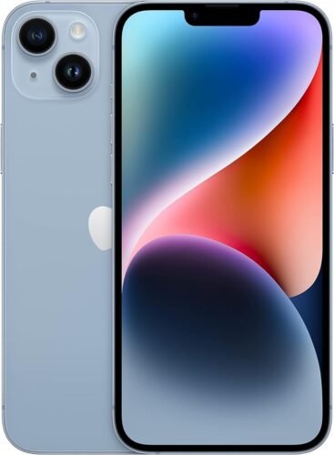 Apple iPhone 14, 128GB, Blue for T-Mobile (Renewed) Visit the Amazon Renewed Store