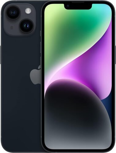 Apple iPhone 14, US Version, 128GB, Midnight for T Mobile (Renewed)