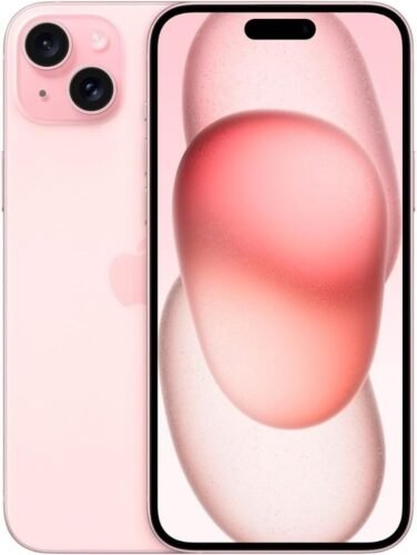 Apple iPhone 15, 128GB, Pink – Unlocked (Renewed)