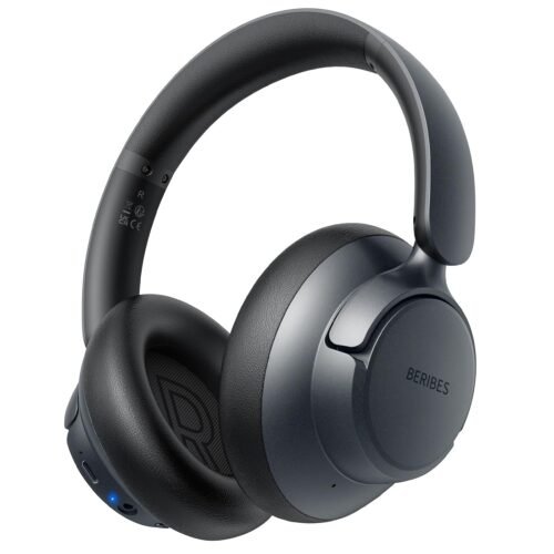 BERIBES Upgraded Hybrid Active Noise Cancelling Headphones with