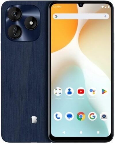 BLU G64L | 2025 | Unlocked | 6.8” HD+ Infinity Display | 64/4GB | Triple 13MP Camera | US Version | US Warranty | Blue