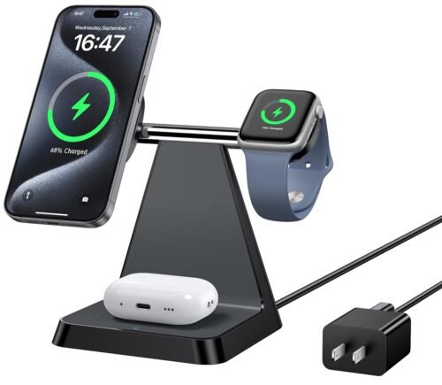 Charging Station for Multiple Devices Apple: Woruda 3 in 1
