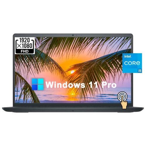 Dell Inspiron 15 3000 3520 Business Laptop Computer[Windows 11 Pro], 15.6” FHD Touchscreen, 11th Gen Intel Quad-Core i5-1135G7, 16GB RAM, 1TB PCIe SSD, Numeric Keypad, Wi-Fi, Webcam, HDMI, Bla