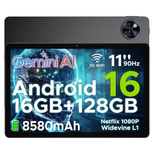 DOOGEE U11 Android 16 Tablet,11 Inch Tablet with Gemini