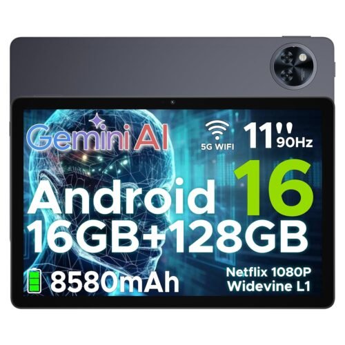 DOOGEE U11 Android 16 Tablet,11 Inch Tablet with Gemini