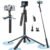 Eocean 71″ Tall Selfie Stick Tripod Quadripod with Remote & with