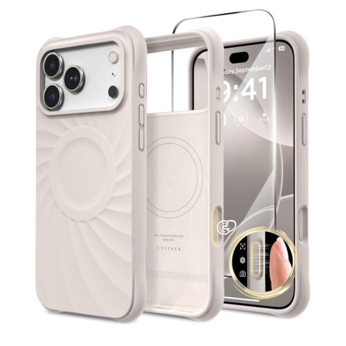 for iPhone 17 Pro Max Case, Compatible with MagSafe,