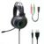 Gaming Headset with RGB LED Lights, Stereo Sound,