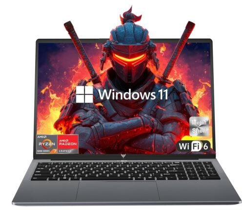 Gaming Laptop, 16.0inch Laptop Computer with AMD Ryzen 7