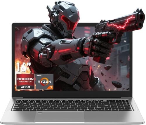 Gaming Laptop Computer,16 Inch Lap Top PC 2025 Win 11 Pro,AMD