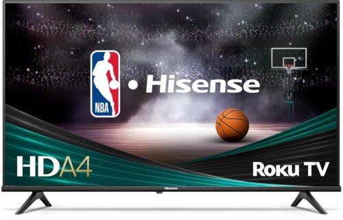 Hisense 32-Inch Class A4 Series HD 720p Smart Roku TV with Alexa