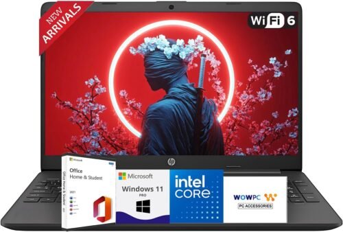 HP 15.6” Business and Student Laptop Included with Microsoft