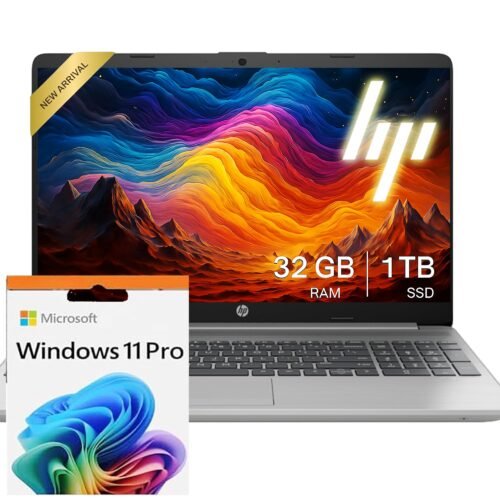 HP 255 G10 Laptop for Home or Work, 32GB RAM, 1TB SSD, 15.6″