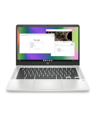 HP Chromebook 14 Laptop, Intel Celeron N4120, 4 GB RAM, 64 GB
