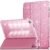INFILAND Galaxy Tab A9 Plus 5G Case, Glitter Leather Cover with Sparkly Clear Back for Samsung Galaxy Tablet A9+/A9 Plus 11 Inch 2023 Model (SM-X210/X216/X218)[Auto Wake/Sleep] for Girls Kids Pink Visit the INFILAND Store