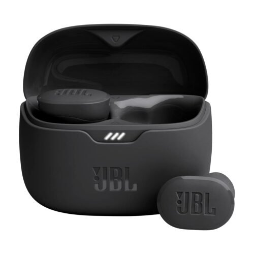 JBL Tune Buds – True wireless Noise Cancelling earbuds, JBL Pure Bass Sound, Bluetooth 5.3, 4-Mic technology for Crisp, Clear Calls, Up to 48 hours of battery life, Water and dust resistant (Black)