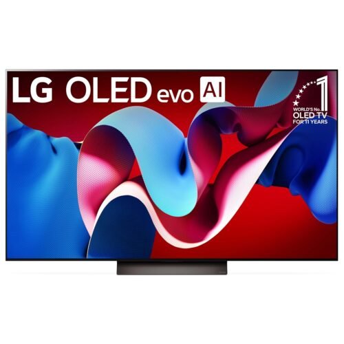 LG 77-Inch Class OLED evo C4 Series Smart TV 4K Processor Flat Screen with Magic Remote
