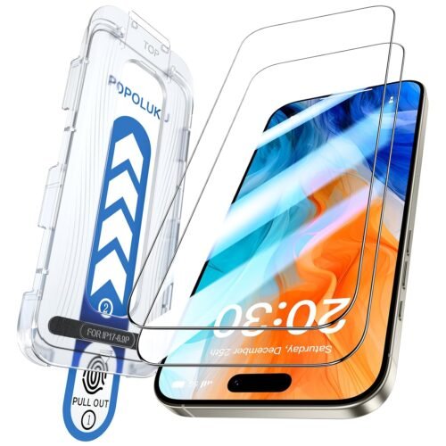 Military-Grade 9H+ Tempered Glass for iPhone 17 Pro