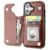 ONETOP Compatible with iPhone 17 Wallet Case with Card Holder, PU Leather
