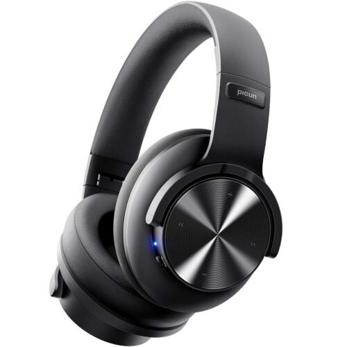 Picun B8 Bluetooth Headphones, 120H Playtime Headphone Wireless