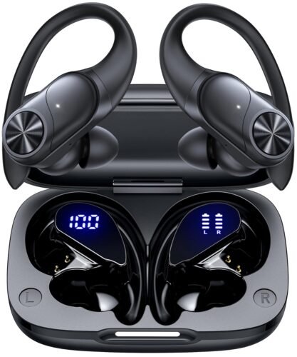 PocBuds Bluetooth Headphones Wireless Earbuds 80hrs Playtime