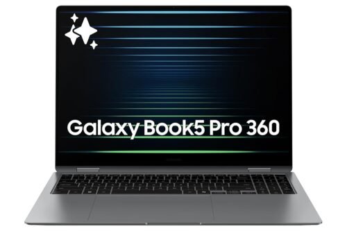 Samsung 16” Galaxy Book5 Pro 360 Copilot+ PC, AI Computer, Intel Core 7 Ultra Processor, 3K AMOLED (2880×1800) Touchscreen, S Pen,120Hz, Dolby Atmos, Student Laptop, Lightweight, All-Day Battery Life