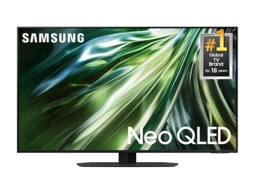 Samsung 50-Inch Class Neo QLED 4K QN90D Series Mini LED, Neo Quantum HDR+ Smart TV w/Dolby Atmos, Object Tracking Sound+, Motion Xcelerator, Real Depth Enhancer Pro, Alexa Built-in (QN50QN90D, 2024)