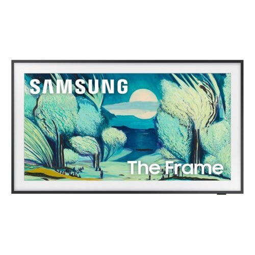 Samsung 55-Inch Class The Frame LS03F 4K QLED Smart TV (2025 Model) Slim Fit Wall