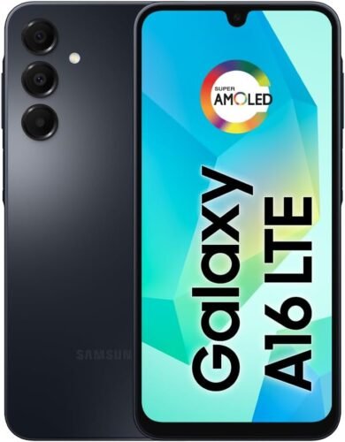 SAMSUNG Galaxy A16 4G Dual SIM (128GB, 2025) 6.7″ 90Hz AMOLED, Splash Resistant, 8Core, 50MP Camera (Factory Unlocked