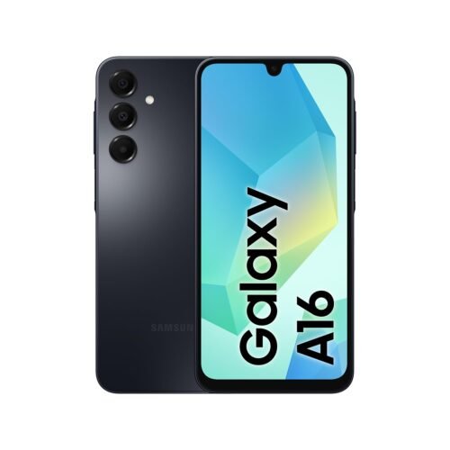 SAMSUNG Galaxy A16 4G LTE (128GB + 4GB) International Model SM-A165F/DS Factory Unlocked 6.7″ Dual Sim 50MP Dual Cam (Case Bundle) (Gray)