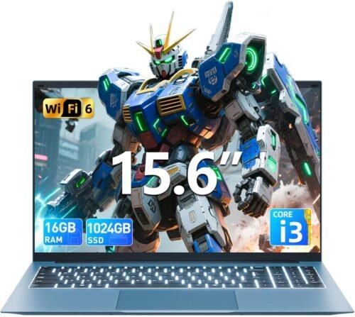 SGIN 15.6 Inch Laptop Computer, Win 11 Laptops with 16GB RAM 1024GB SSD, Core i