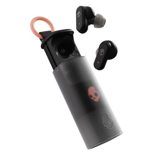 Skullcandy Dime Evo Wireless Earbuds, Bluetooth Headphones, Noise Isolating Fit, Up to 36 Hours Battery,