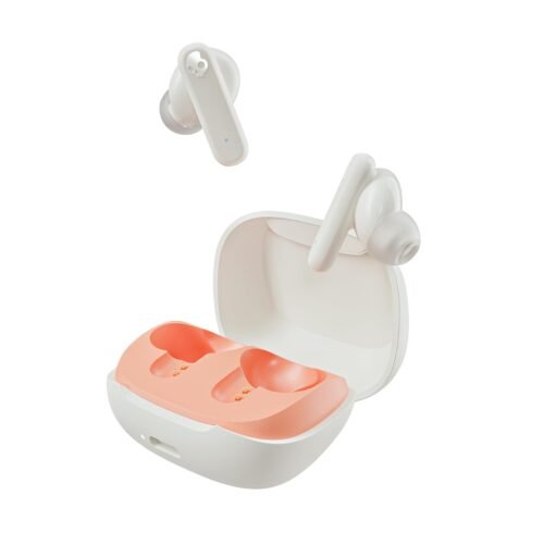 Skullcandy Smokin’ Buds Wireless Earbuds, Bluetooth Headphones, Noise Isolating Fit, Up to 20 Hours Battery,