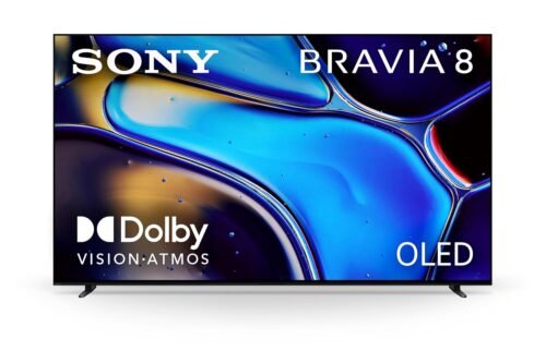 Sony 77 Inch OLED 4K Ultra HD TV BRAVIA 8 Smart Google TV with Dolby Vision HDR and